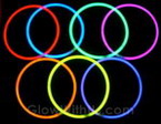22" Solid Color Glow Necklaces