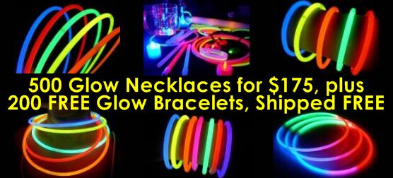 glow necklaces and bracelets bulk